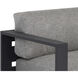 Tavira Charcoal / Lanikai Salt And Pepper Outdoor Sofa in Charcoal / Lanikai Salt / Pepper